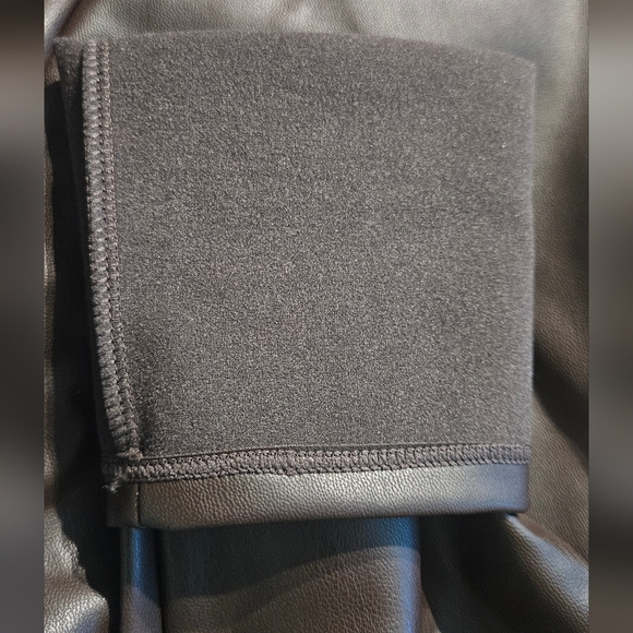 H&M Chocolate Faux Leather Pants - Picture 9 of 12